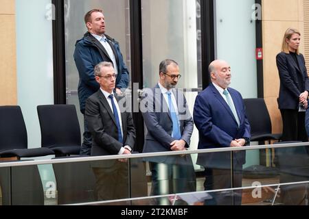 Bundesrat, Ron Prosor Botschafter von Israel in Deutschland 1037. Sitzung des Bundesrates am 20. Oktober 2023, auf der Zuschauertribüne Ron Prosor Botschafter von Israel in Deutschland Berlin Berlin GER *** Bundesrat, Ron Prosor Ambassador of Israel to Germany 1037 Meeting of the Bundesrat on 20 October 2023, in the public gallery Ron Prosor Ambassador of Israel to Germany Berlin Berlin GER Credit: Imago/Alamy Live News Stock Photo