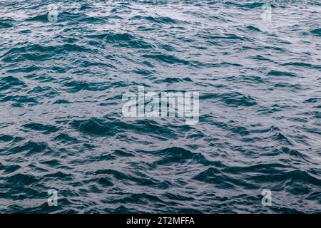 Choppy rippling water full frame background Stock Photo