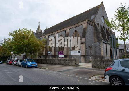 All Saints Church Falmouth, UK Stock Photo