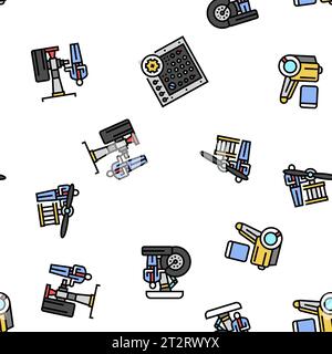 aircraft mechanic seamless pattern vector Stock Vector Image & Art - Alamy