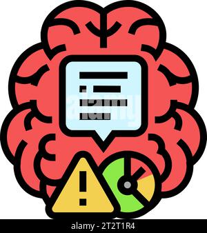decision making risk icon color illustration Stock Vector Image & Art ...