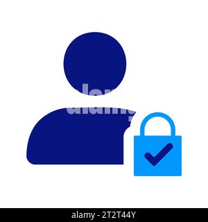 Signing up and logging in Private account, SECURE ACCESS. User. Profile Security Lock. Account password. Login. icon set. Stock Photo