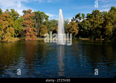 The Retiro Park, Madrid, Spain Stock Photo