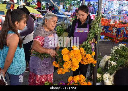 Day of the Dead in Huaquechula, Puebla Stock Photo
