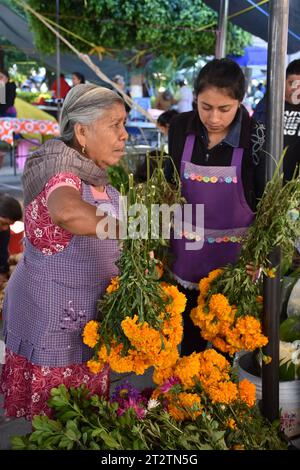 Day of the Dead in Huaquechula, Puebla Stock Photo