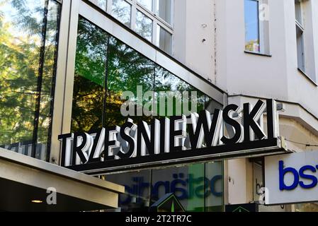 Vienna, Austria 28 September 2023 trzesniewski sandwich bistro store front Stock Photo