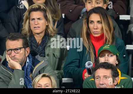 Saint Denis, France. 21st Oct, 2023. Amelie Mauresmo attends the Rugby World Cup, France., . in Paris, France. Photo by Laurent Zabulon/ABACAPRESS.COM Credit: Abaca Press/Alamy Live News Stock Photo