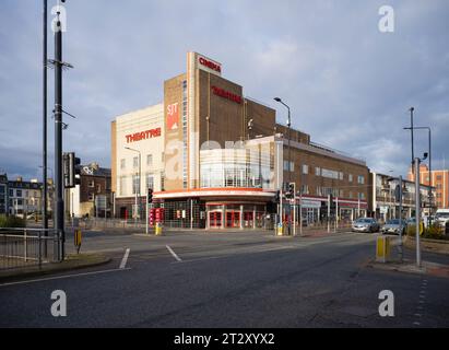 The Stephen Joseph Theatre is one of Scarborough's iconic buildings Stock Photo