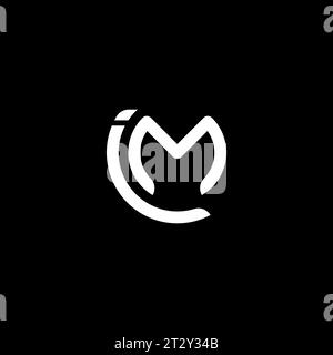 iM logo, iM Monogram, Initial iM Logo, Letter iM logo, Icon, Vector Stock Vector