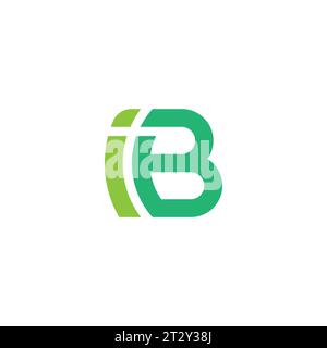 iB logo, iB monogram, initials iB icon, letter iB logo, icon, vector Stock Vector