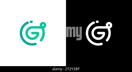 iG logo, iG monogram, initials iG icon, letter iG logo, icon, vector Stock Vector