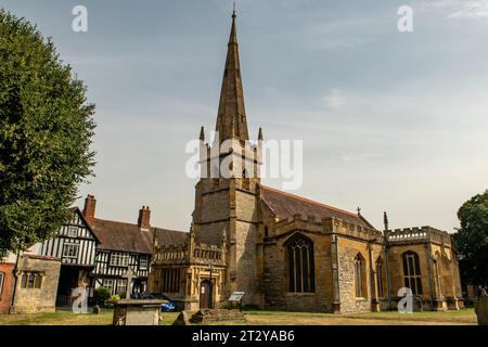 All Saints Parish Church, Evesham, Worcestershire, England Stock Photo