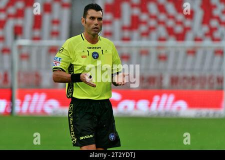 Bari Italy. 21st Oct 2023. the Referee Manuel Volpi of Arezzo