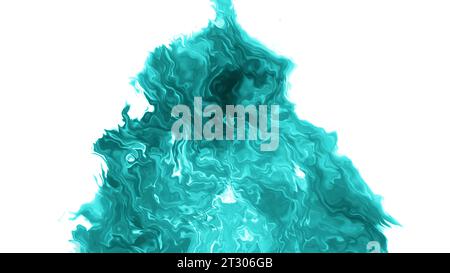 Abstract art background with watercolor paint. Motion. Liquid colorful texture with ripples. Stock Photo