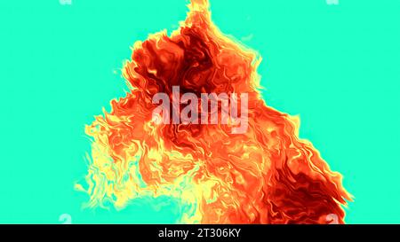 Abstract art background with watercolor paint. Motion. Liquid colorful texture with ripples. Stock Photo