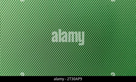 close up of green texture of suitcase. detailed green luxury texture Stock Photo