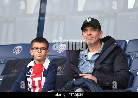 Paris, France. 21st Oct, 2023. Guest - PSG vs Strasbourg in Parc des Princes, Paris, France, on October 21, 2023. 21/10/2023-Paris, FRANCE. (Photo by Lionel Urman/Sipa USA) Credit: Sipa USA/Alamy Live News Stock Photo