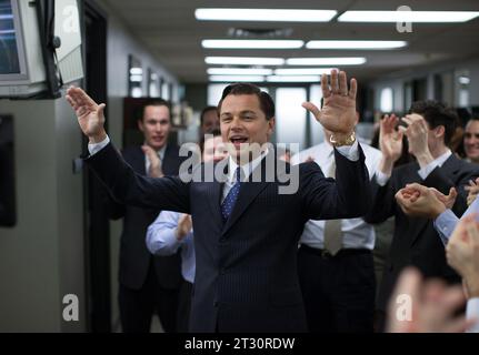 The Wolf of Wall Street  Leonardo DiCaprio Stock Photo