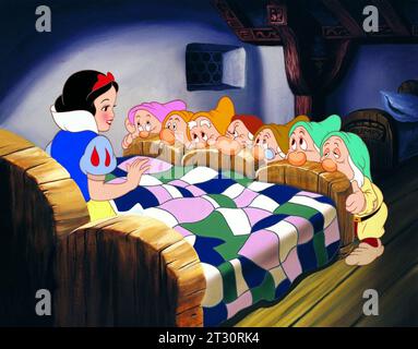 Snow White And The Seven Dwarfs 1937 Stock Photo