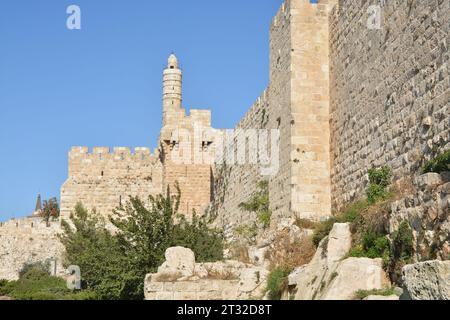 Jerusalem, the Old City.  The historical center of Jerusalem, Israel. Stock Photo