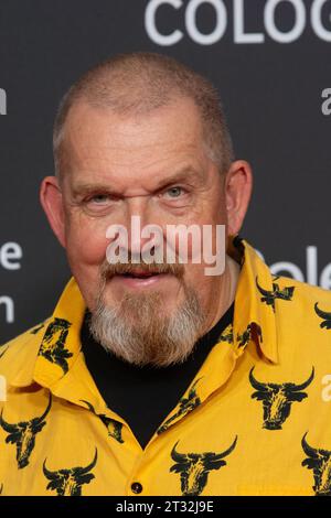 Cologne, Germany. 22nd Oct, 2023. Dietmar Baer is attending the photo call of ''Tatort: Pyramide'' at Film Palast in Cologne, Germany, on October 22, 2023, during the Cologne Film Festival 2023. (Photo by Ying Tang/NurPhoto) Credit: NurPhoto SRL/Alamy Live News Stock Photo