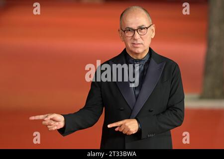 Rome, Italy. 22nd Oct, 2023. Ferzan Ozpetek attends the red carpet of the movie Nuovo Olimpo at Rome Film Fest 2023 at Auditorium Parco della Musica. Credit: SOPA Images Limited/Alamy Live News Stock Photo