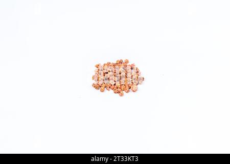 Beetroot seeds on white isolated background Stock Photo