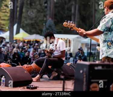 Grass Valley, United States. 21st Oct, 2023. Ron Artis II & The Truth perform at the inaugural Sugar Pine Music Fest in Grass Valley Calif. on Saturday, October 21, 2023. (Photo by Penny Collins/NurPhoto) Credit: NurPhoto SRL/Alamy Live News Stock Photo