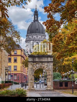 City view in Mainz, Germany Stock Photo