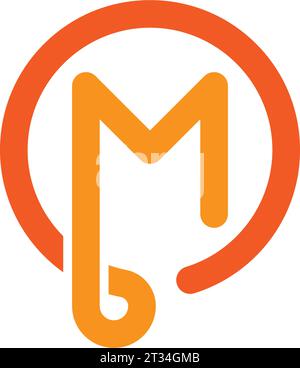 OM logo, OM Monogram, Initial OM Logo, Letter OM logo, Icon, Vector Stock Vector