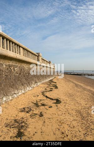 Westcliff bastion, near Southend-on-Sea, Essex, England, United Kingdon Stock Photo