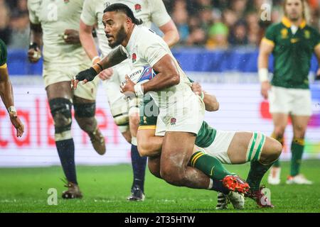 Saint Denis, France. 21st Oct, 2023. Manu TUILAGI of England during the World Cup 2023, Semi-final rugby union match between England and South Africa on October 21, 2023 at Stade de France in Saint-Denis near Paris, France - Photo Matthieu Mirville/DPPI Credit: DPPI Media/Alamy Live News Stock Photo