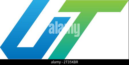 UT logo, UT Monogram, Initial UT Logo, Letter UT logo, Icon, Vector Stock Vector