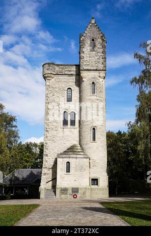 The Ulster Memorial Tower in Thiepval, France on the site of the Somme battlefield. Picture date: Sunday October 22, 2023. Stock Photo