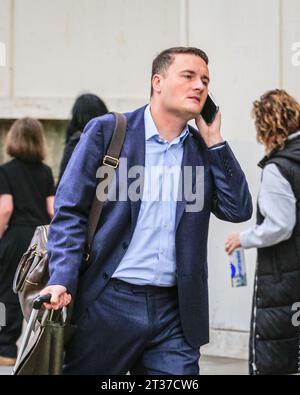 London, UK. 23rd Oct, 2023. Wes Streeting, Labour Party MP, Shadow Secretary of State for Health and Social Care of the United Kingdom in Westminster today. Credit: Imageplotter/Alamy Live News Stock Photo