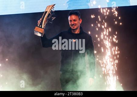 Portimao, Portugal. 22nd Oct, 2023. Gentleman of the year, BERRY Martin during the 2023 European Le Mans Series and Ligier European Series prize giving on October 22nd, in Portimao, Portugal - Photo Paulo Maria/DPPI Credit: DPPI Media/Alamy Live News Stock Photo