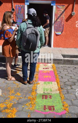 Day of the Dead in Huaquechula, Puebla, Mexico Stock Photo
