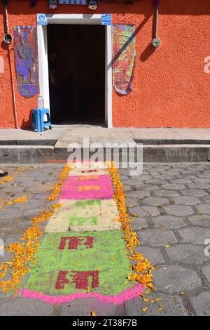 Day of the Dead in Huaquechula, Puebla, Mexico Stock Photo