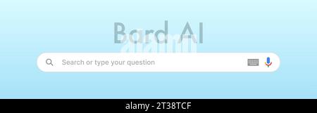 Search bar mockup, Homepage search designer mockup, Internet online page, Technology template, Empty browser element, Blank window global engine Stock Vector
