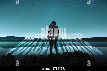 Editable Text Style Effect with Shadow Stock Vector