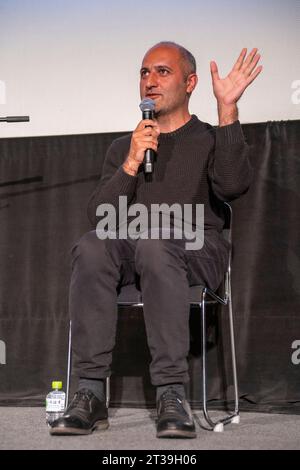 Tokyo, Japan. 24th Oct, 2023. Hilal Baydarov, October 24, 2023 - Tokyo International Film Festival 2023 : Sermon to the Birds Q&A held in Tokyo, Japan. Credit: Keiichi Miyashita/AFLO/Alamy Live News Stock Photo