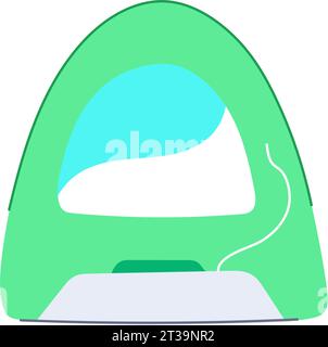 ing dental floss cartoon vector illustration Stock Vector Image & Art ...