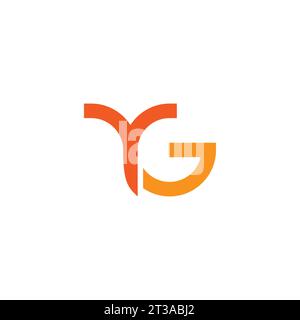 YG logo, YG Monogram, Initial YG Logo, Letter YG logo, Icon, Vector Stock Vector