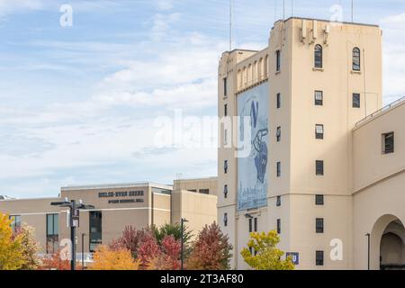 Ryan Field, built in 1926, is home to the Northwestern University Wildcats NCAA football team. Stock Photo