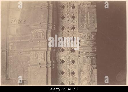 Doorway, Thousand Pillar Temple, Hanamkonda, India Stock Photo