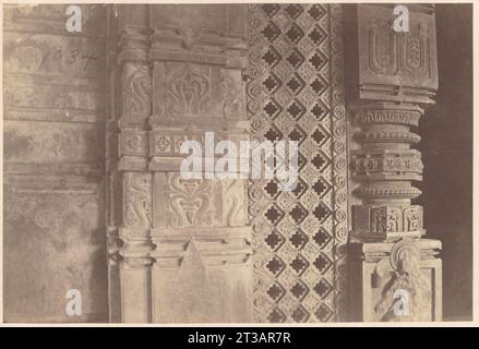 Doorway, Thousand Pillar Temple, Hanamkonda, India Stock Photo