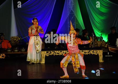 Asean Panji Festival is a festival that tells the story of Panji Asmarabangun and Dewi Candrakirana which has been recognized by UNESCO. Stock Photo