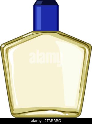 smell perfume for men cartoon vector illustration Stock Vector