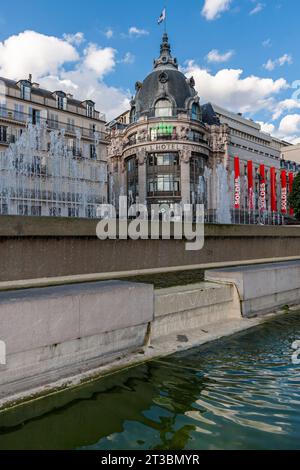 Paris, France, 06 July 2009 - Bazar de l'Hotel de Ville or BHV Marais is a French department store of the Groupe Galleries Lafayette  Stock Photo