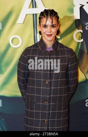 Safia Oakley-Green attends the UK premiere of season two of The Lazarus